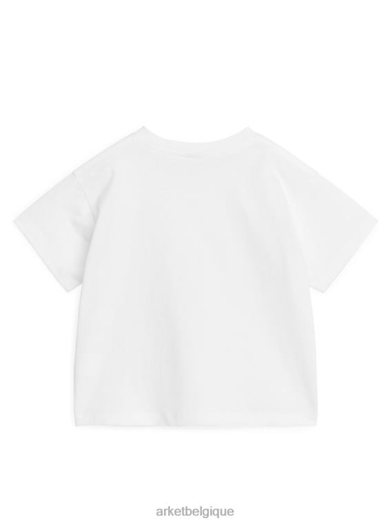 ARKET t-shirt léger enfants blanc T46DR1525 vêtements