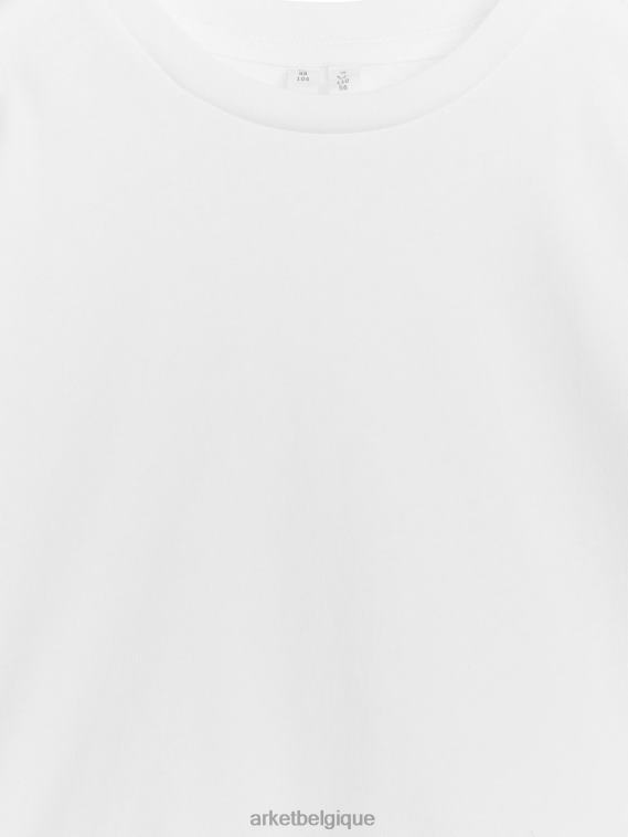 ARKET t-shirt léger enfants blanc T46DR1525 vêtements