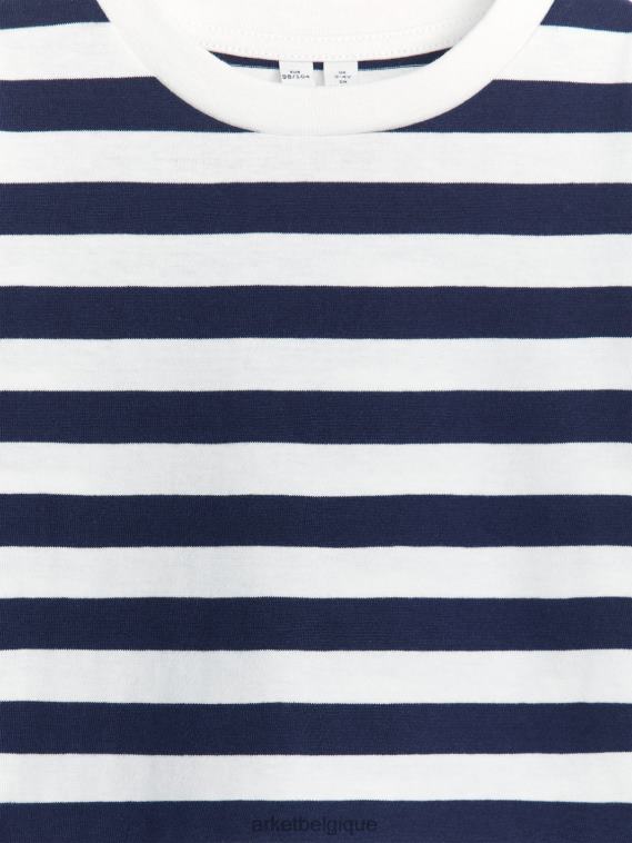 ARKET t-shirt à manches longues enfants bleu foncé T46DR1498 vêtements