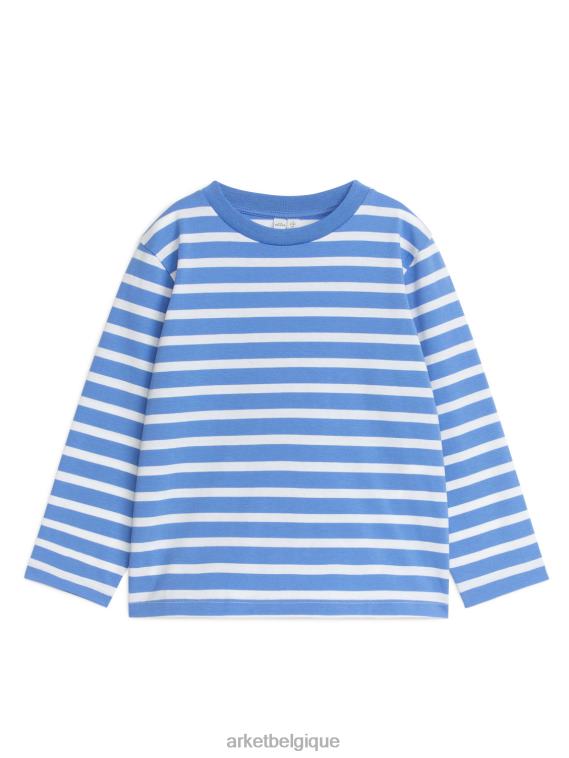 ARKET t-shirt à manches longues, lot de 2 enfants blanc bleu T46DR1504 vêtements