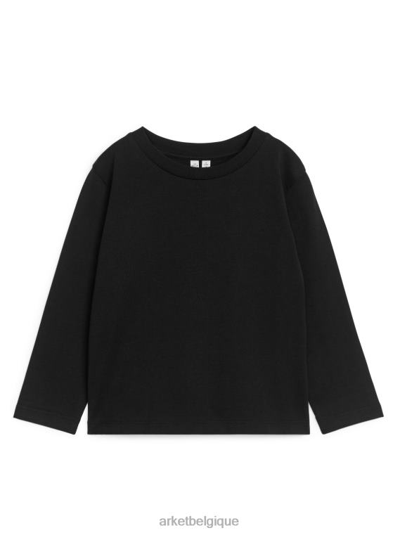 ARKET t-shirt à manches longues, lot de 2 enfants blanc noir T46DR1524 vêtements
