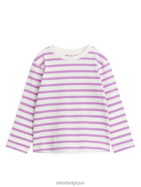 ARKET t-shirt à manches longues, lot de 2 enfants lilas T46DR1446 vêtements
