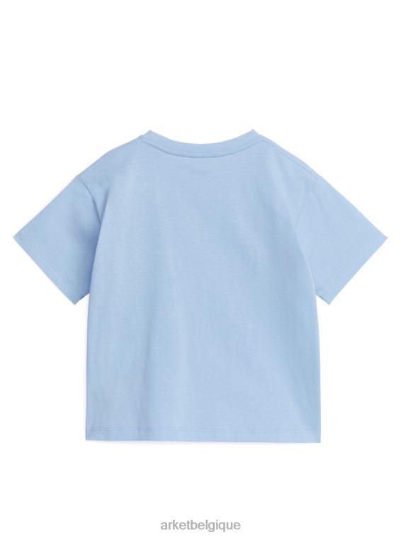 ARKET t-shirt surdimensionné enfants bleu clair/robot T46DR1457 vêtements