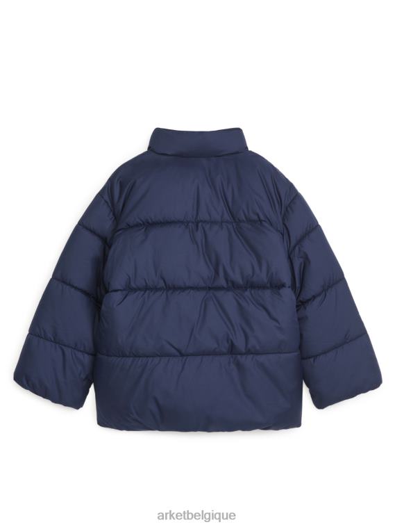ARKET doudoune enfants bleu foncé T46DR1679 vêtements
