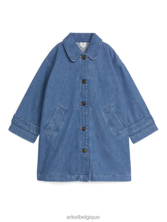 ARKET trench-coat en jean enfants bleu T46DR1672 vêtements