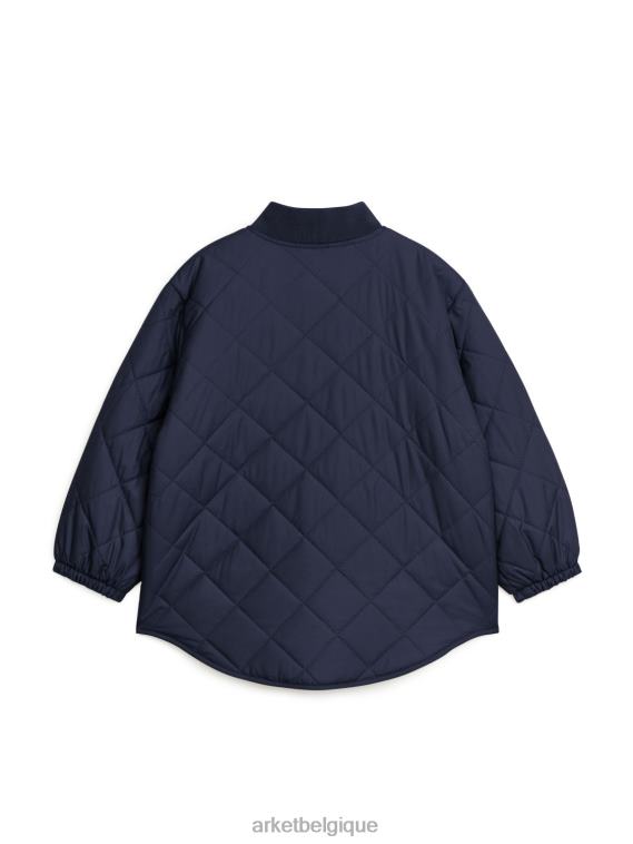 ARKET veste isolante matelassée enfants bleu foncé T46DR1682 vêtements