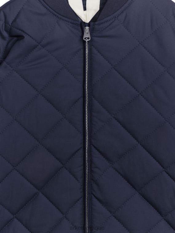 ARKET veste isolante matelassée enfants bleu foncé T46DR1682 vêtements