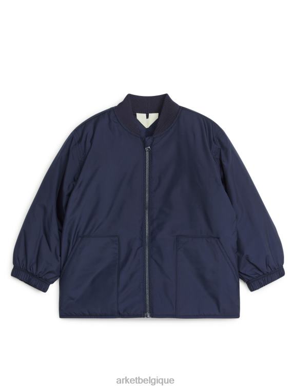 ARKET veste zippée enfants bleu foncé T46DR1675 vêtements