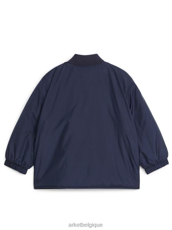 ARKET veste zippée enfants bleu foncé T46DR1675 vêtements