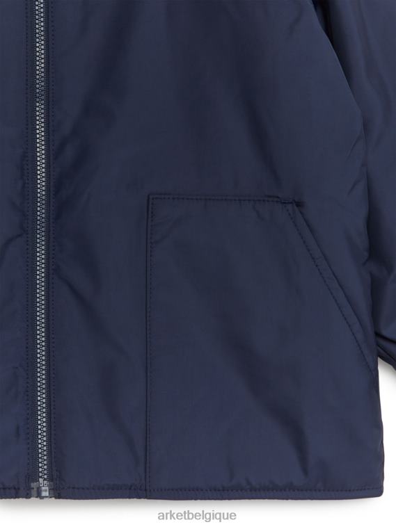 ARKET veste zippée enfants bleu foncé T46DR1675 vêtements