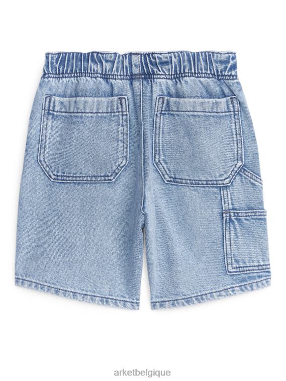 ARKET and MR PORTER short en jean enfants bleu clair T46DR1568 vêtements