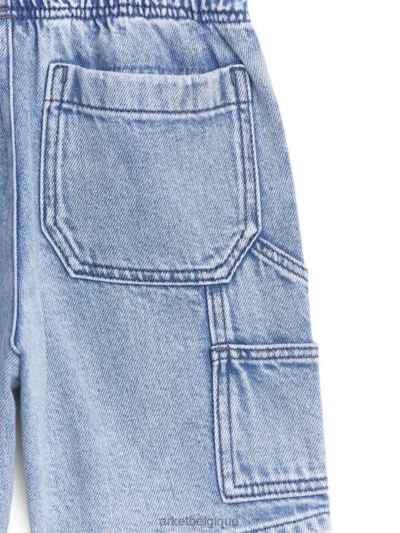 ARKET and MR PORTER short en jean enfants bleu clair T46DR1568 vêtements
