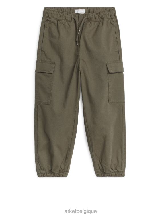 ARKET pantalon cargo enfants vert T46DR1535 vêtements