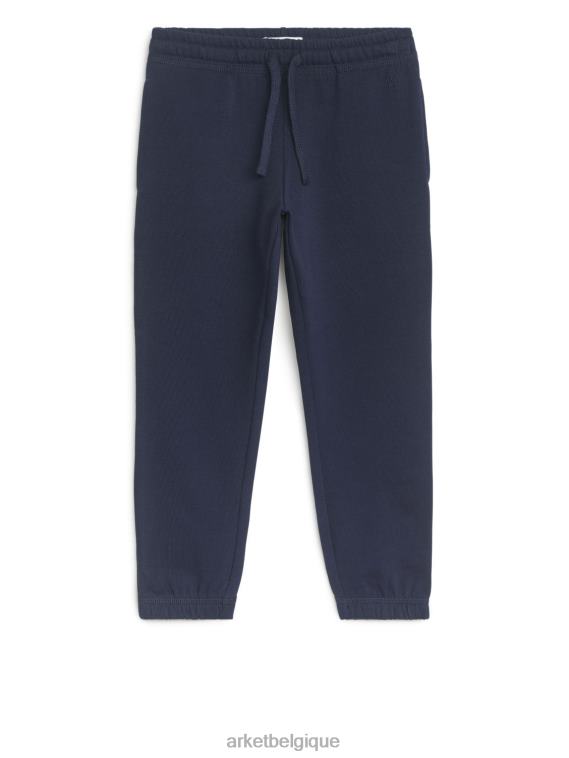 ARKET pantalon de survêtement en molleton enfants bleu foncé T46DR1549 vêtements