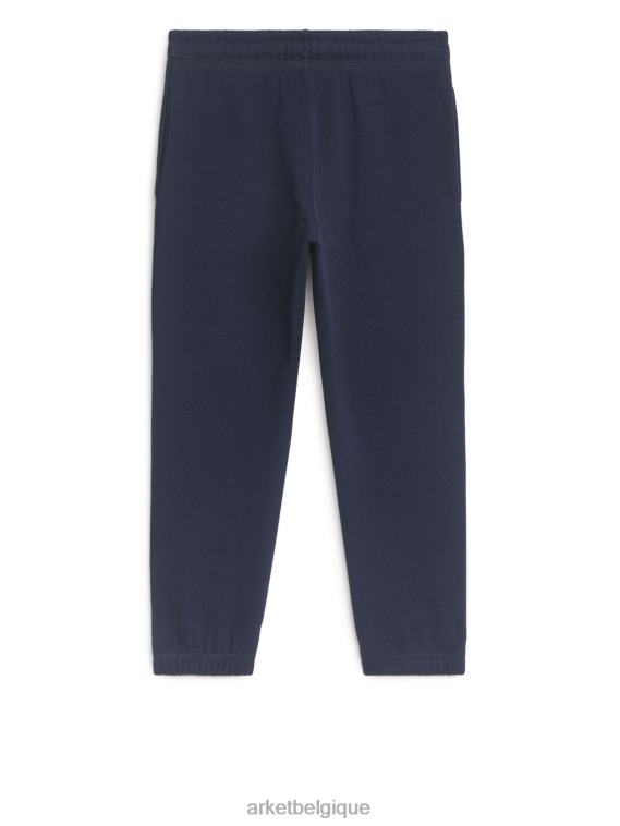 ARKET pantalon de survêtement en molleton enfants bleu foncé T46DR1549 vêtements