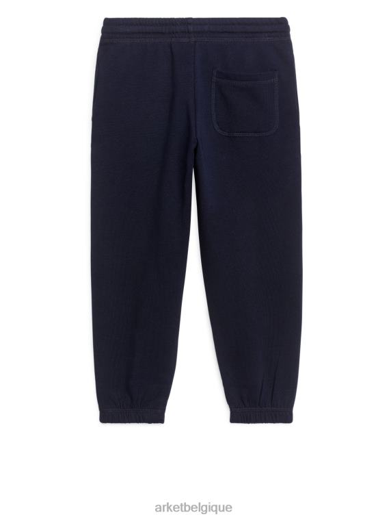 ARKET pantalon de survêtement en molleton enfants bleu foncé T46DR1582 vêtements