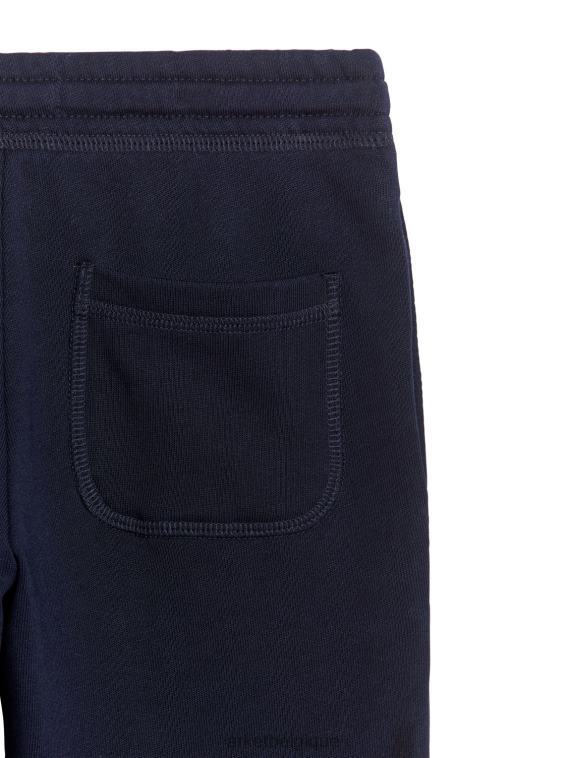 ARKET pantalon de survêtement en molleton enfants bleu foncé T46DR1582 vêtements
