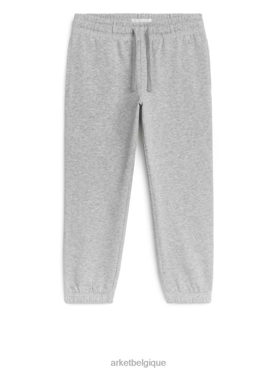 ARKET pantalon de survêtement en molleton enfants gris/mélange T46DR1548 vêtements