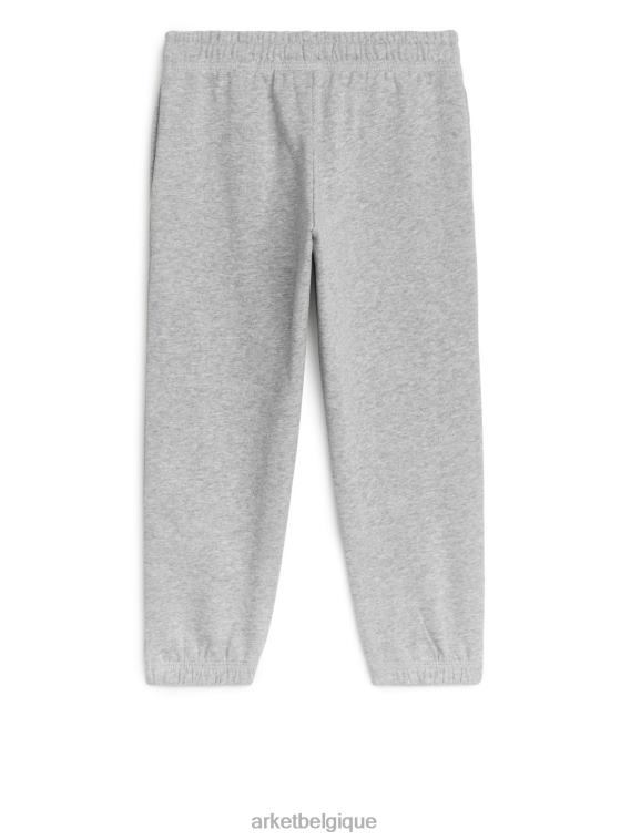 ARKET pantalon de survêtement en molleton enfants gris/mélange T46DR1548 vêtements