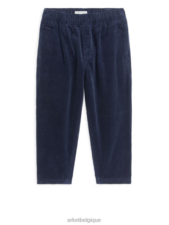 ARKET pantalon de velours enfants bleu foncé T46DR1546 vêtements