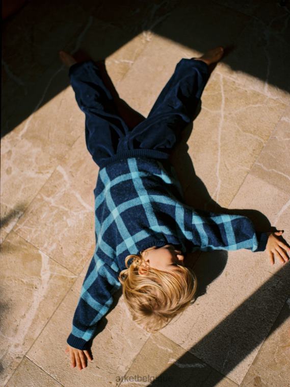 ARKET pantalon de velours enfants bleu foncé T46DR1546 vêtements