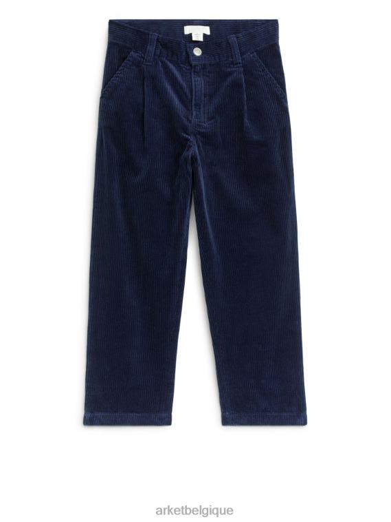 ARKET pantalon de velours enfants bleu foncé T46DR1576 vêtements