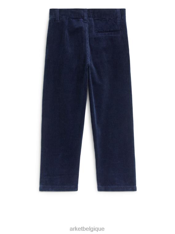 ARKET pantalon de velours enfants bleu foncé T46DR1576 vêtements