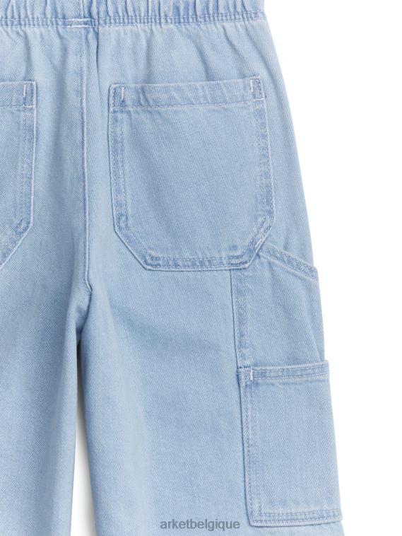 ARKET pantalon utilitaire en jean enfants bleu T46DR1569 vêtements