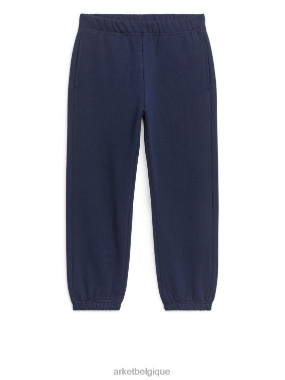 ARKET pantalons de survêtement universitaires enfants bleu foncé T46DR1581 vêtements