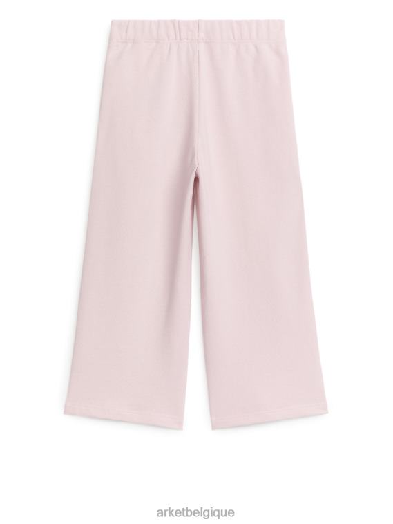 ARKET pantalons de survêtement universitaires enfants rose pâle T46DR1579 vêtements