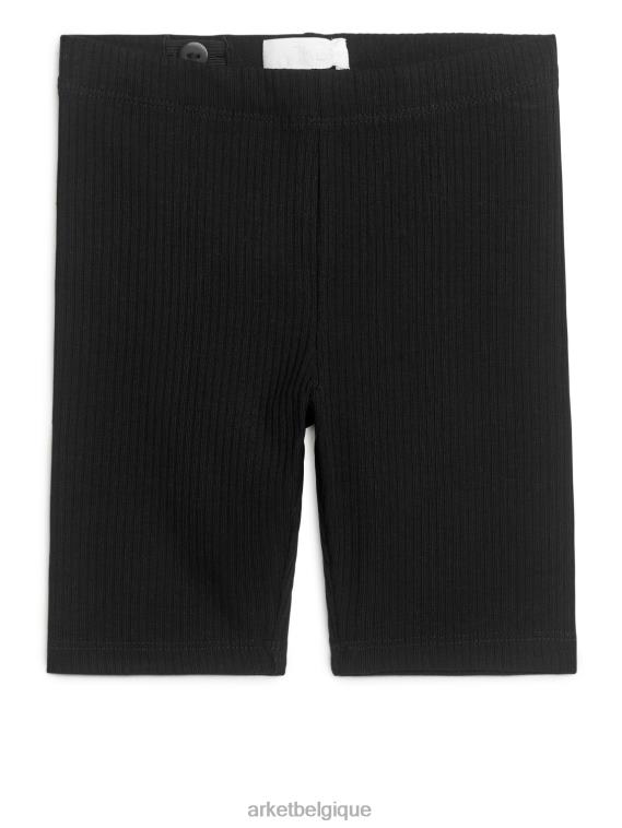 ARKET short cycliste côtelé enfants noir T46DR1567 vêtements