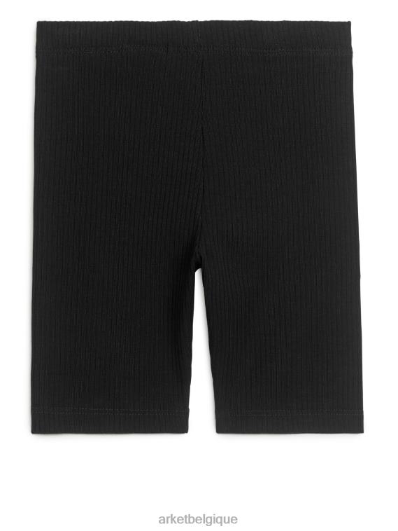 ARKET short cycliste côtelé enfants noir T46DR1567 vêtements