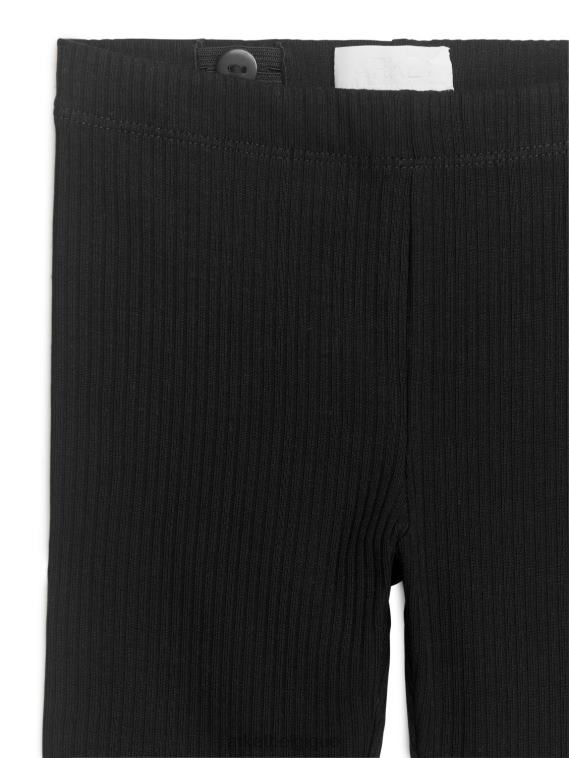 ARKET short cycliste côtelé enfants noir T46DR1567 vêtements