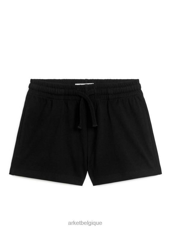 ARKET short décontracté en jersey enfants noir cassé T46DR1565 vêtements