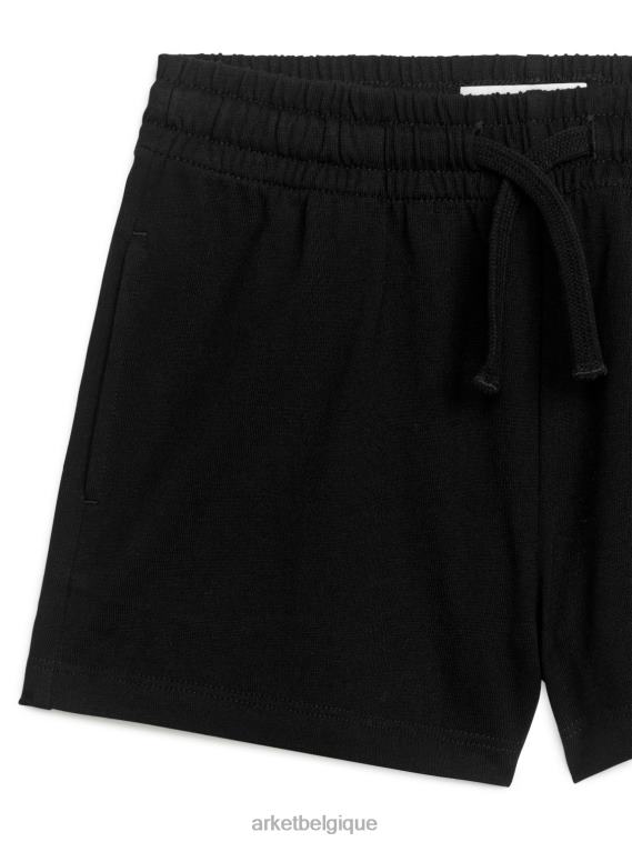 ARKET short décontracté en jersey enfants noir cassé T46DR1565 vêtements