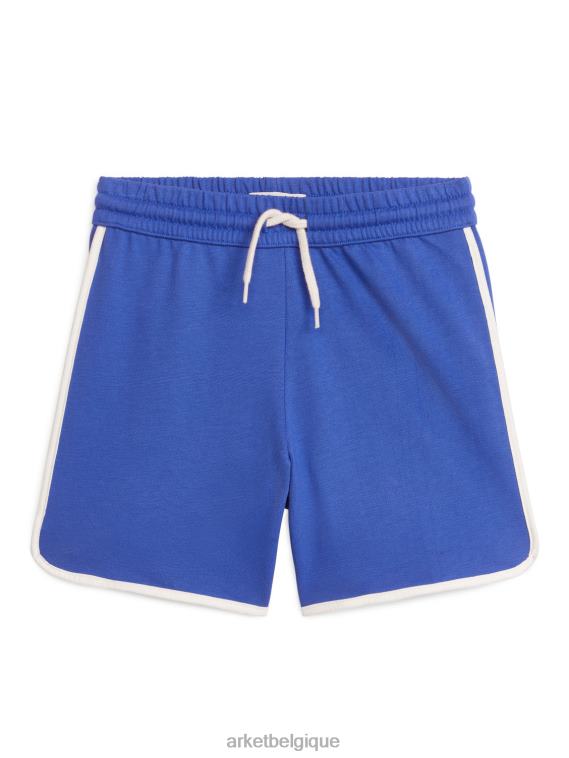 ARKET short en coton enfants bleu blanc T46DR1556 vêtements
