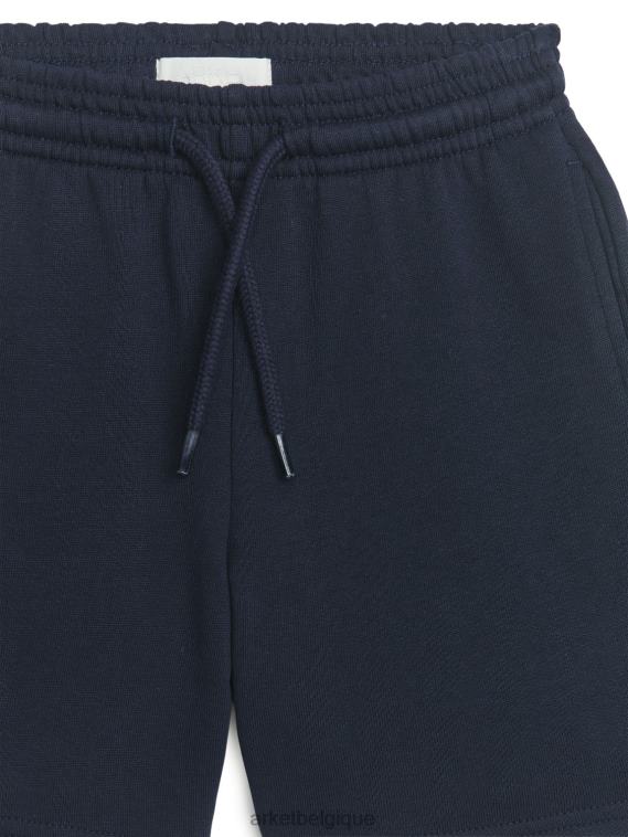 ARKET short en molleton enfants bleu foncé T46DR1587 vêtements