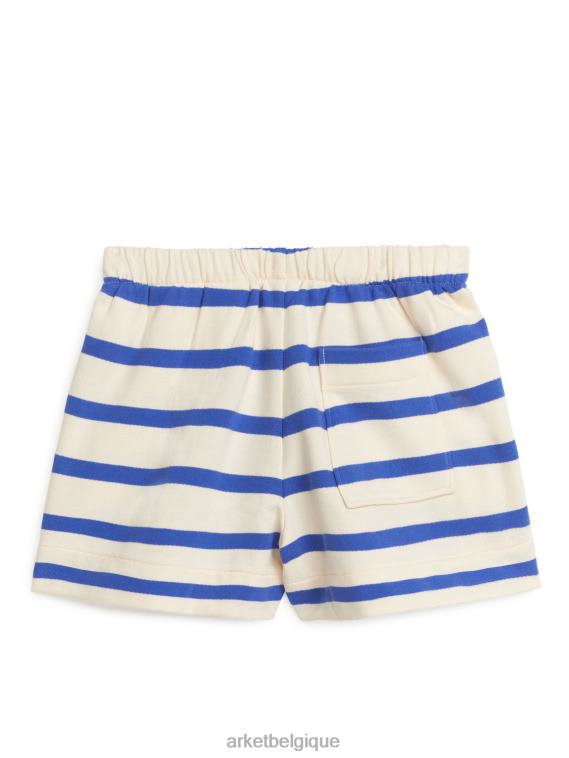 ARKET short en molleton enfants bleu/rayure T46DR1561 vêtements