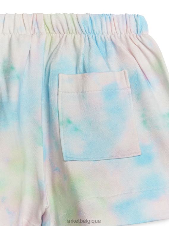 ARKET short en molleton enfants bleu/tie-dye T46DR1539 vêtements