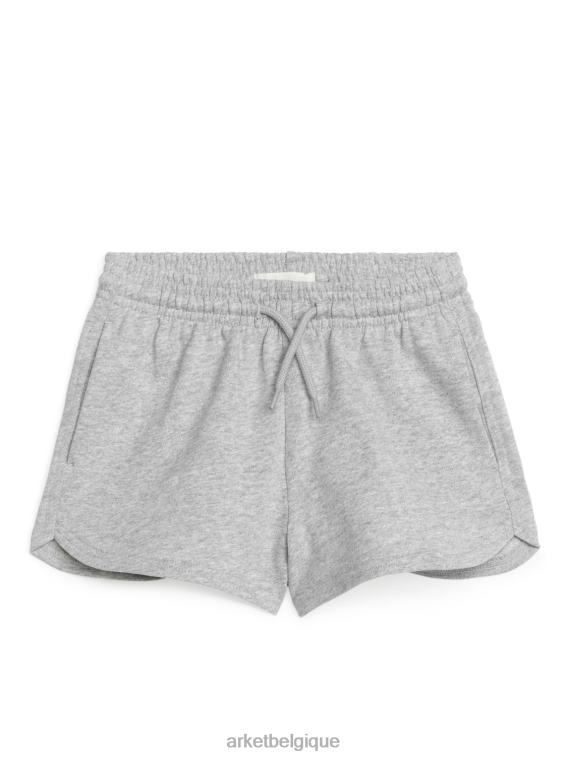 ARKET short en éponge enfants gris mélangé T46DR1586 vêtements