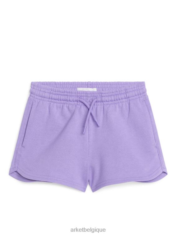 ARKET short en éponge enfants lilas T46DR1585 vêtements