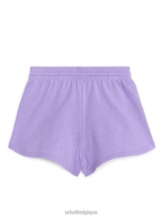 ARKET short en éponge enfants lilas T46DR1585 vêtements