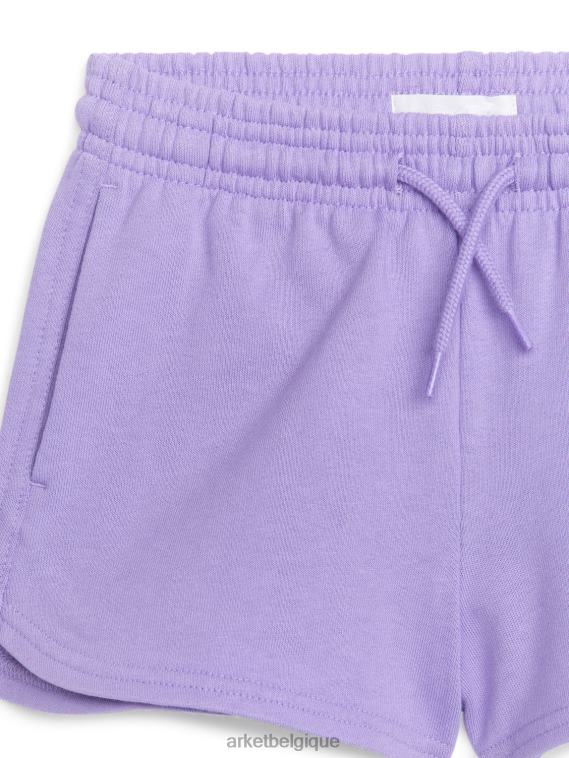 ARKET short en éponge enfants lilas T46DR1585 vêtements