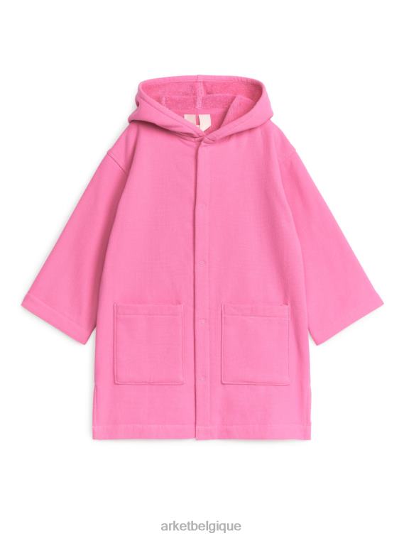 ARKET robe de plage en coton enfants rose T46DR1665 vêtements