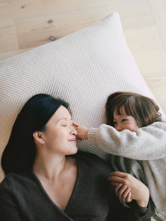 ARKET pull en laine neps enfants beige mélangé T46DR1622 vêtements