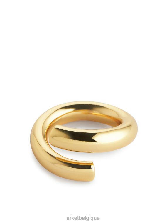 ARKET bague ouverte plaquée or femmes or T46DR801 accessoires
