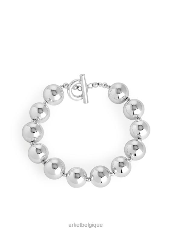 ARKET bracelet grosses sphères femmes argent T46DR786 accessoires