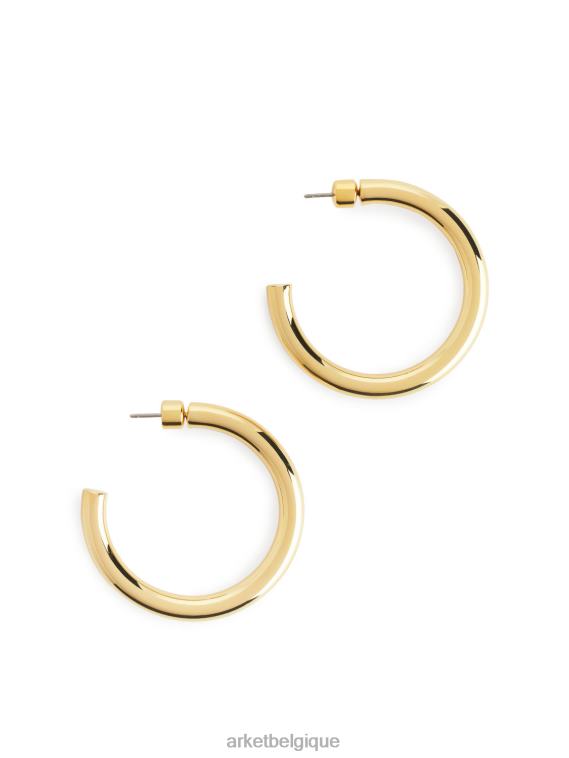 ARKET créoles plaquées or femmes or T46DR803 accessoires