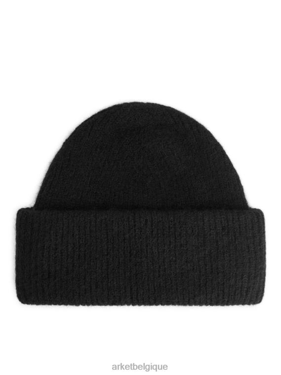 ARKET bonnet mérinos alpaga femmes noir T46DR911 accessoires