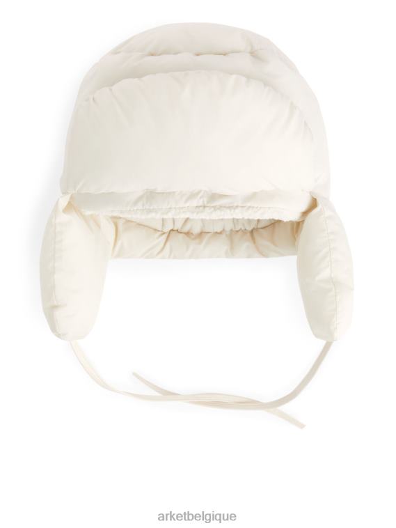 ARKET chapeau de trappeur rembourré femmes blanc cassé T46DR885 accessoires